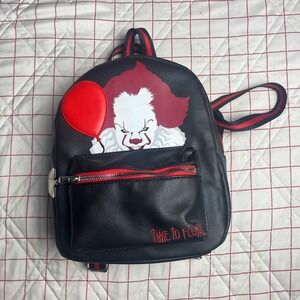 IT Chapter 2 Pennywise Clown Mini Backpack Red Balloon "Time to Float" Georgie